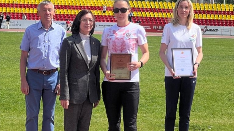 Максимова Виктория выиграла смотр-конкурс среди спортсменов Чувашии в 2022 год